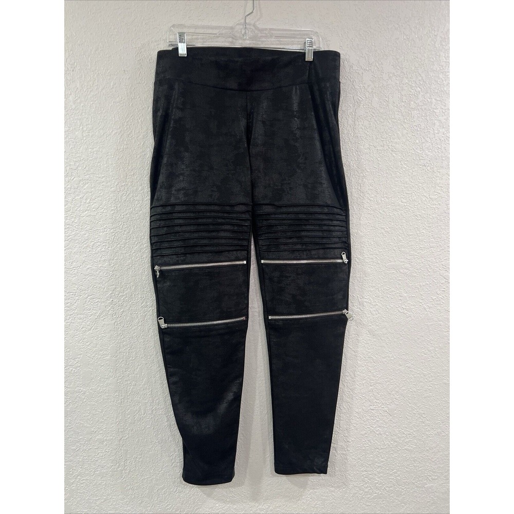Torrid Size 1, Distressed Ripped Black Yoga pants